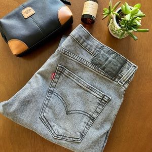 Classic Levi’s 511 Grey Jeans 33 Waist 32 Inseam